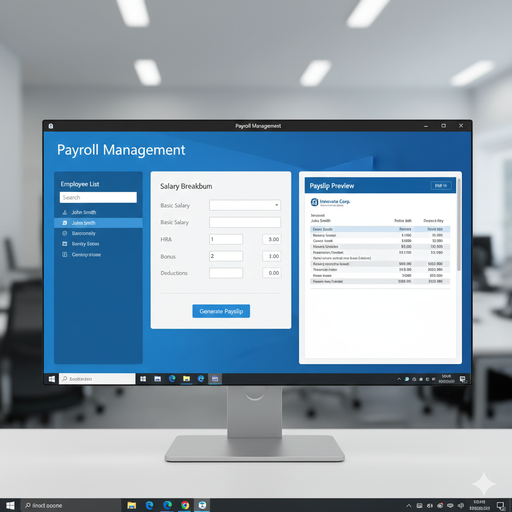 Salary Slip Generator Software